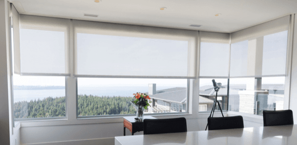Automated Shades – One touch remote access