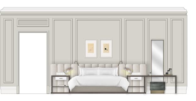 Photoshop design rendering example
