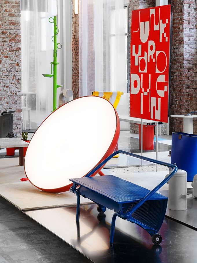 A barbecue by Christophe Ascençao is among the works created by ÉCAL students in Philippe Malouin's Junkyard Diving workshop