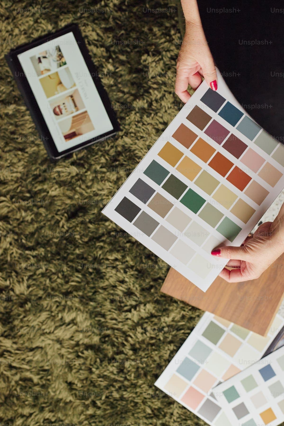 Color palette and design materials