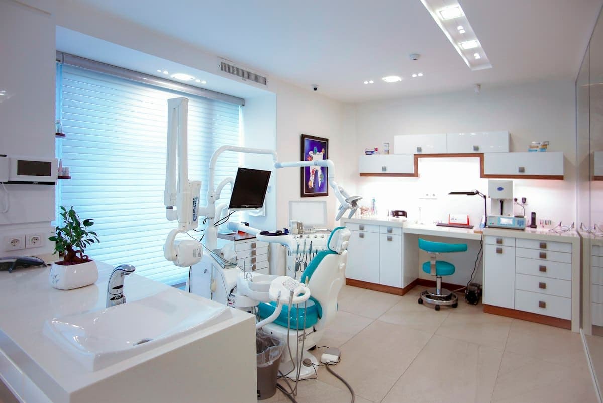Modern healthcare facility with calming design
