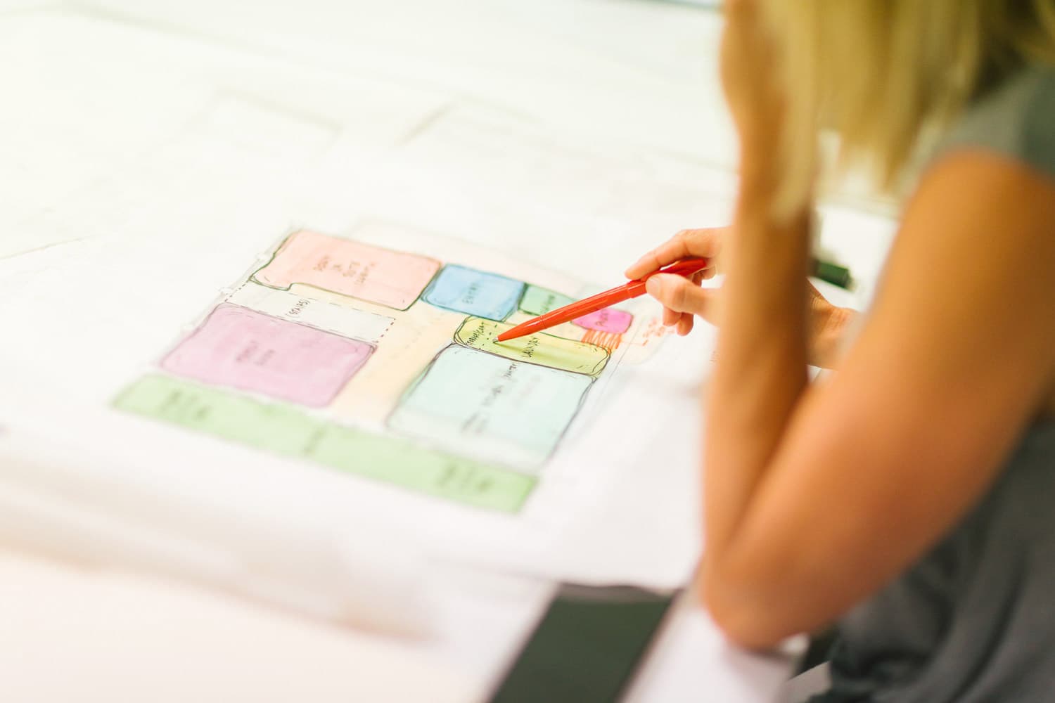 Interior design studio environment at IDI