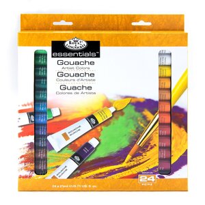 Reeves Gouache Artist Paints 12ml — 24 Tubes Set
